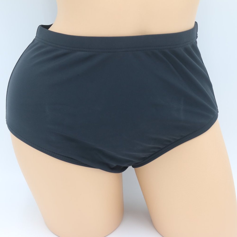 Micosuza Womens Swimming Bottoms - Black -8